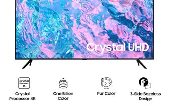 Samsung UA55CUE60AKLXL 55 inches Crystal iSmart 4K Ultra HD Smart LED TV