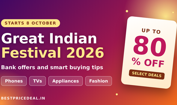 Amazon Great Indian Festival 2026: Sale Date, Bank Offers and How to Shop Smart